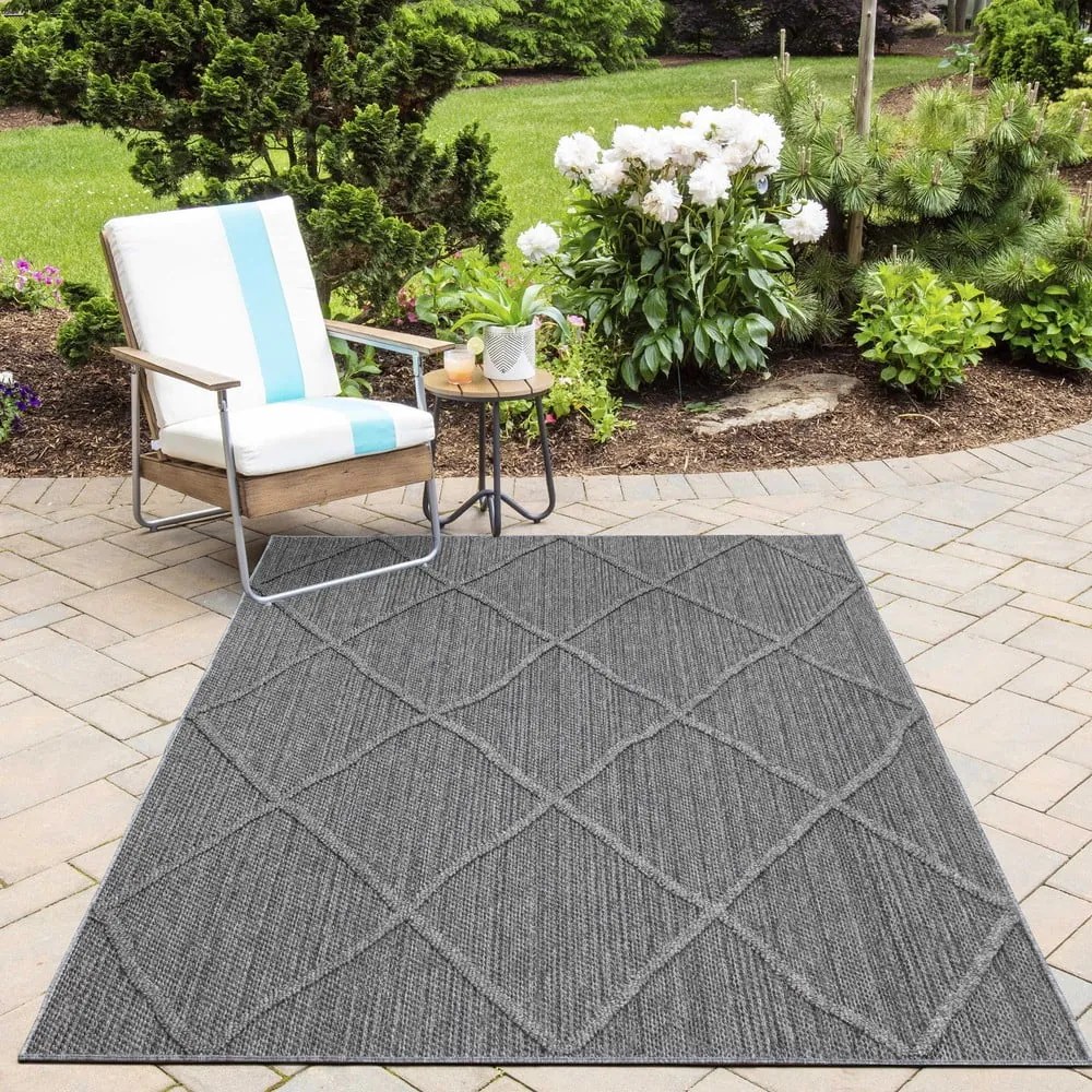 Szary dywan odpowiedni na zewnątrz 80x150 cm Patara – Ayyildiz Carpets