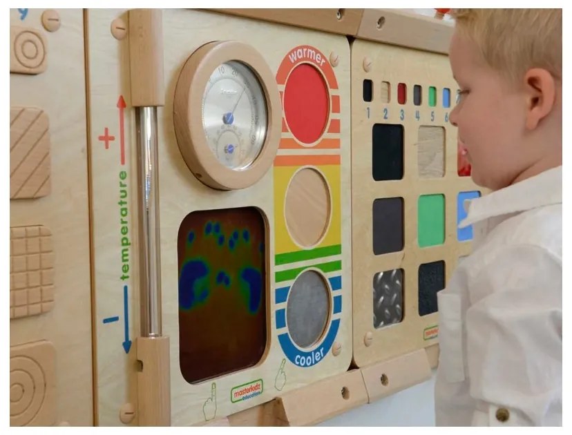 Masterkidz nauka o temperaturze ścienna tablica edukacyjna flex