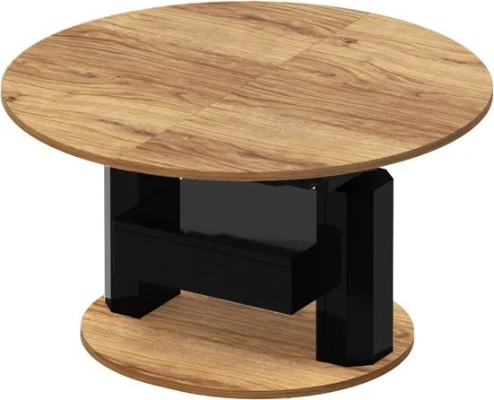 Regulowany ławostół z szufladą Primo Max dąb