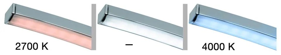 Metalowa lampa sufitowa LED ze zdalnym sterowaniem w kolorze srebra Cross – Fischer & Honsel