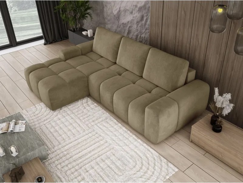 Narożnik MAILO funkcja spania DL z pojemnikiem SALVADOR 10 WERSAL