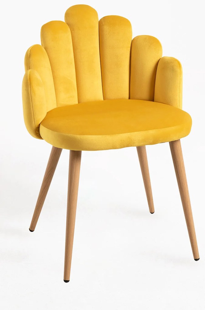 Rcznie aksamitne krzeso