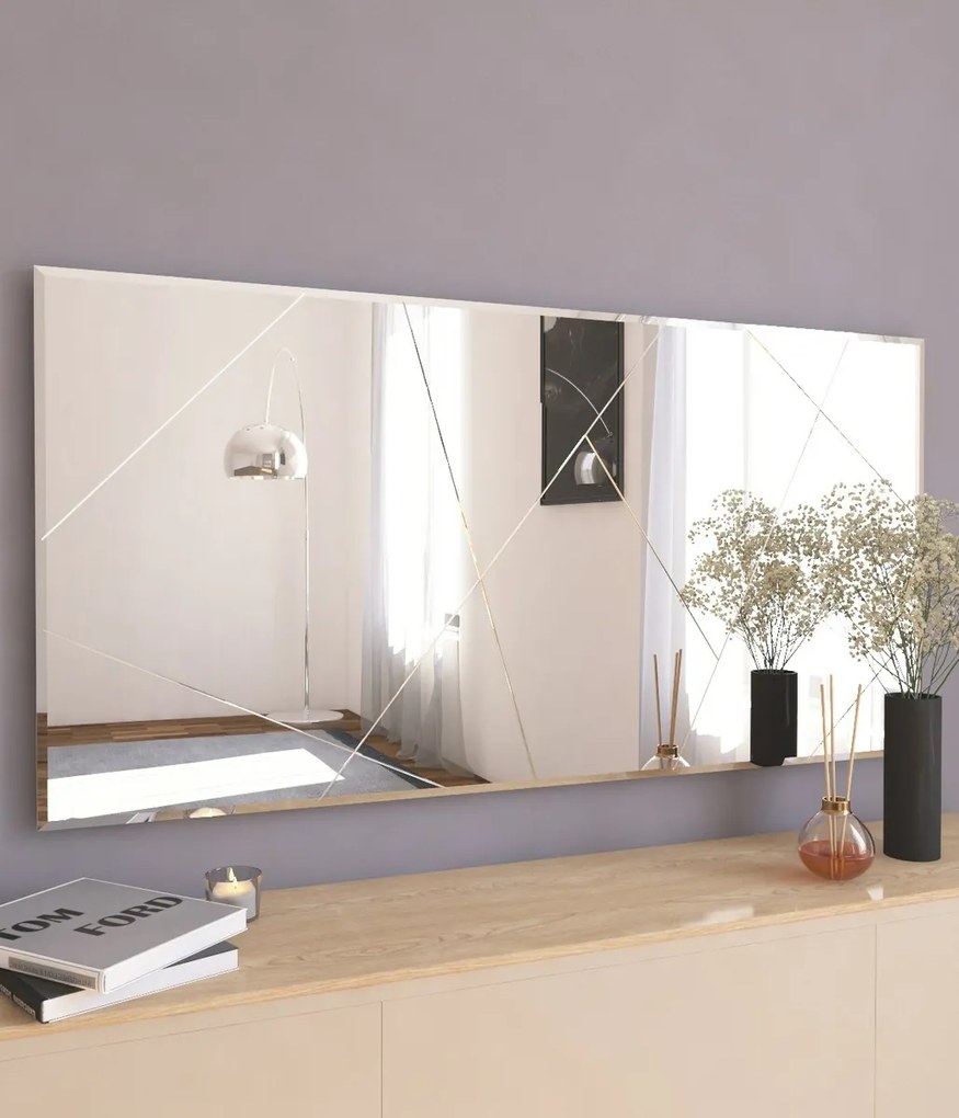 Lustro Eilish White 60 x 120 cm