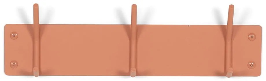 Łososiowy metalowy wieszak ścienny 40 cm Fusion – Spinder Design