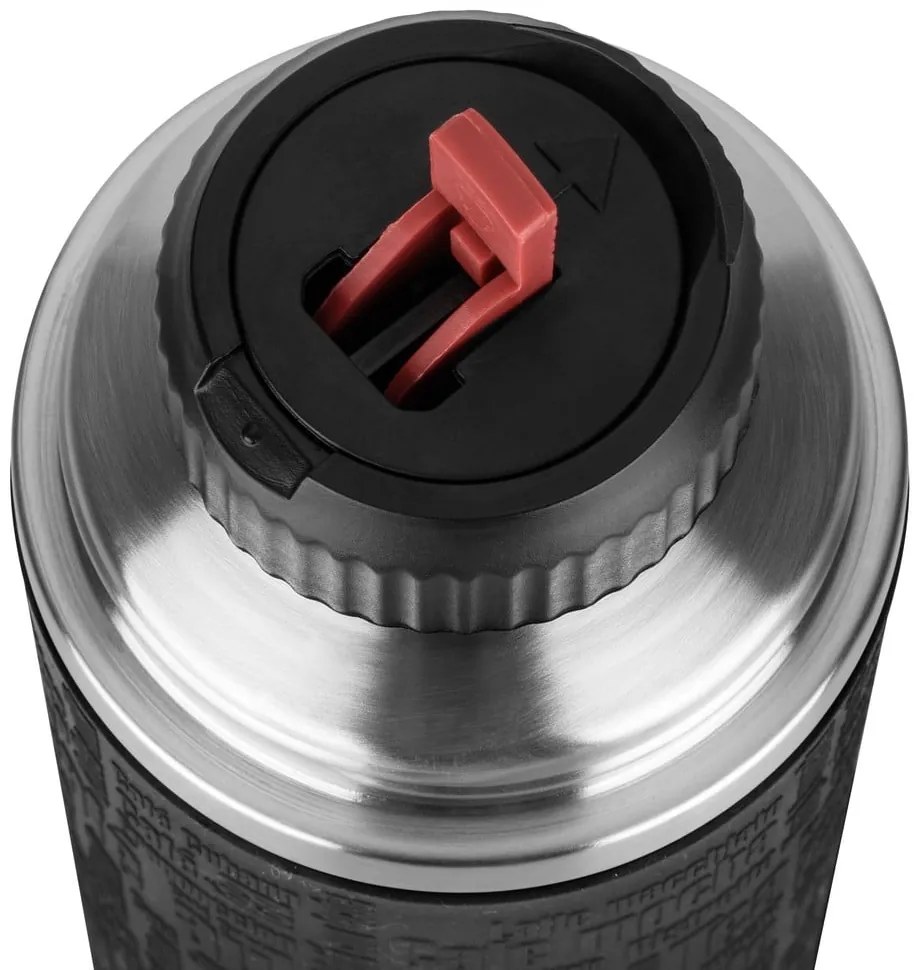 Czarny termos z kubkiem Senator – Tefal