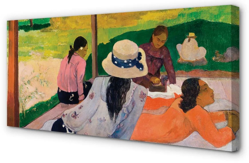 Obraz drukowany na płótnie Sjesta - Paul Gauguin