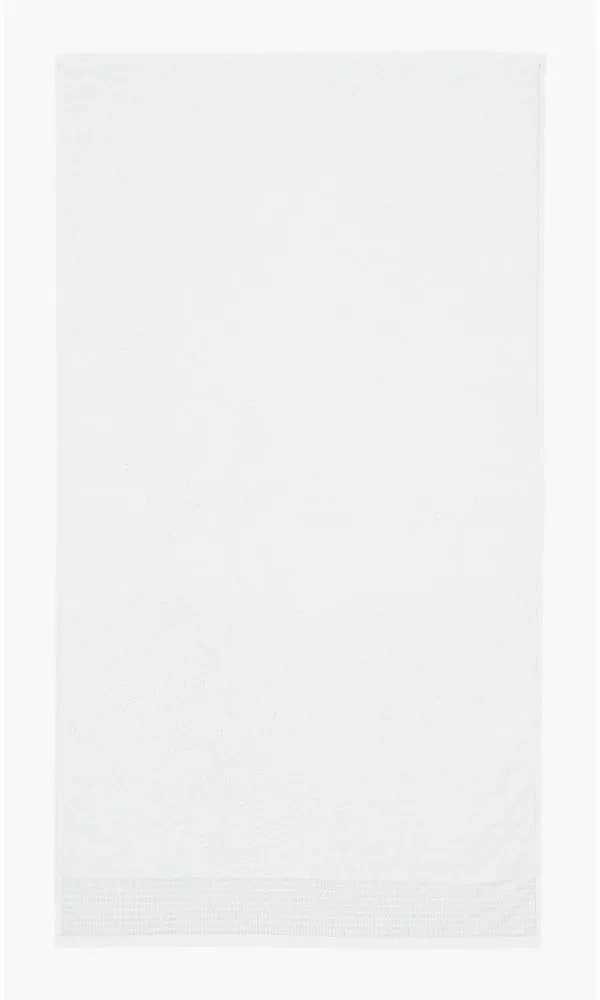 Biały ręcznik kąpielowy z bawełny egipskiej frotte 70x120 cm – Bianca
