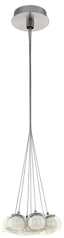 Eglo - Szkło zapasowe POLDRAS pr. 5,5 cm przezrocz./bursztyn