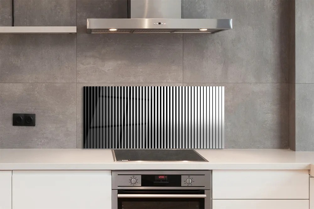 Panel Szklany Gradientowy Wzór Zebry