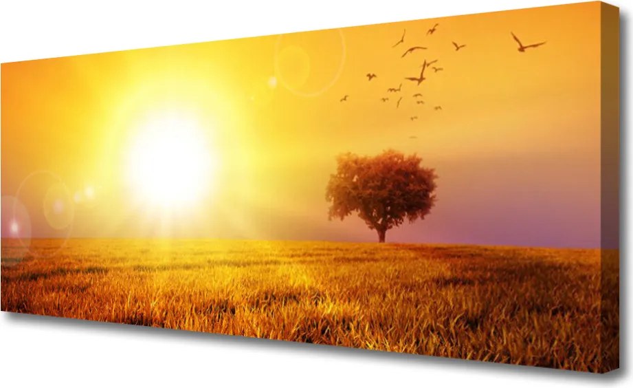 Obraz canvas Kryształowe Jezioro w Objęciach Gór