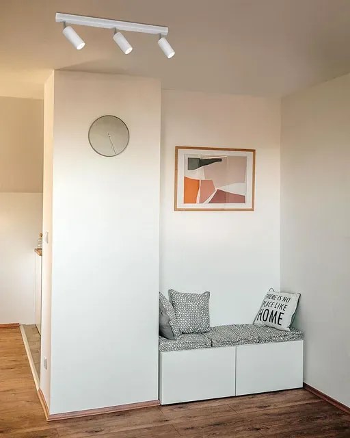 Biała trzypunktowa lampa sufitowa - 4X Biały S891 Z4-R22