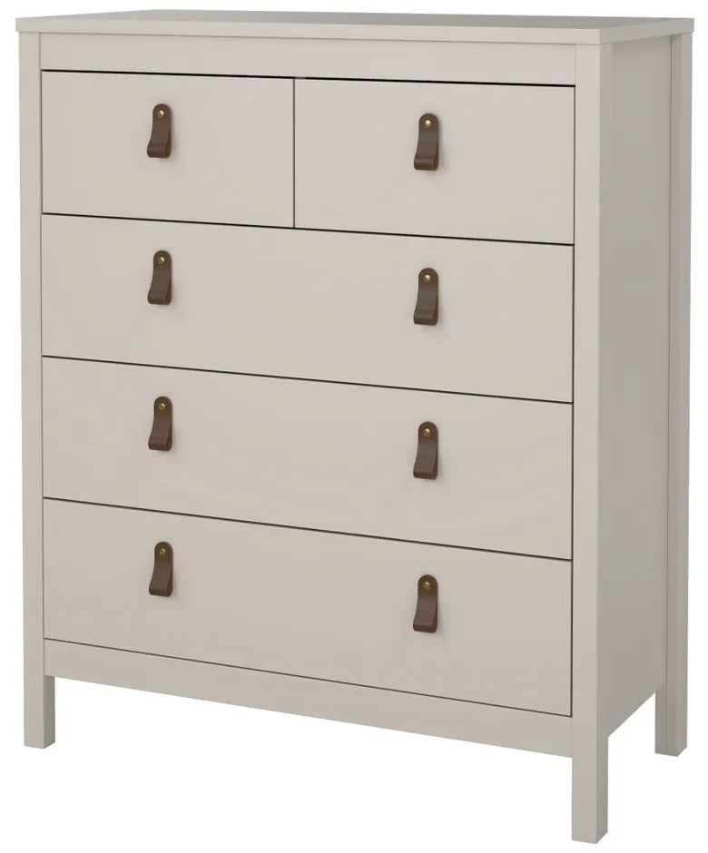 Szarobeżowa komoda 82x99x38 cm Madrid – Tvilum
