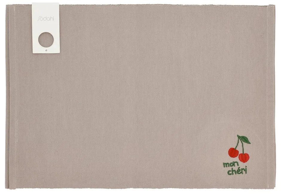 Bawełniane maty stołowe zestaw 2 szt. 33x48 cm Bistro – Södahl