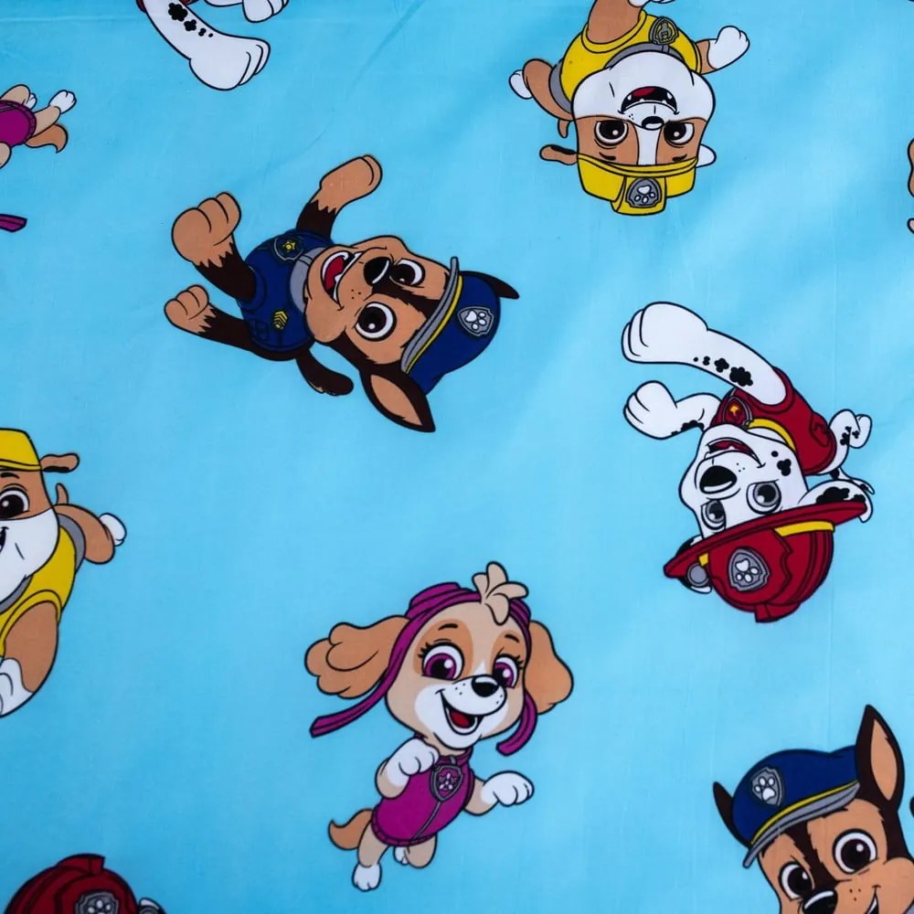 Dziecięca pościel jednoosobowa z mirowłókna 140x200 cm Paw Patrol – Jerry Fabrics