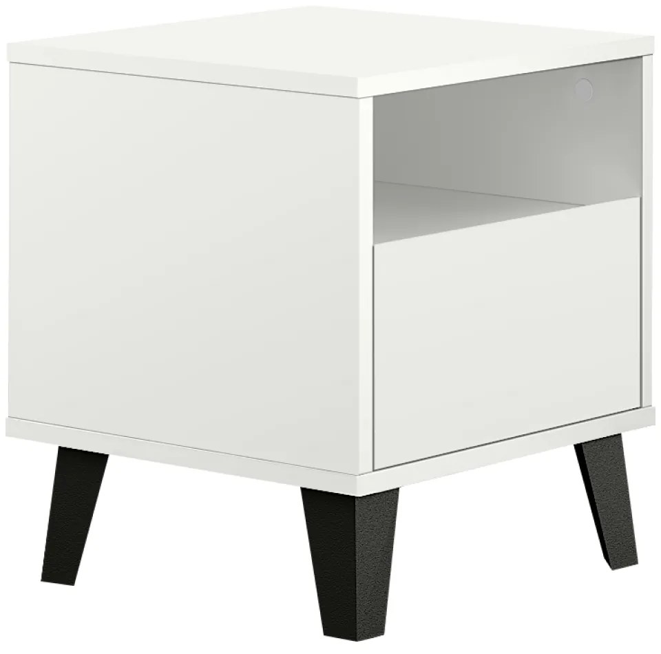 Szafka nocna BOGAN 1S, biały