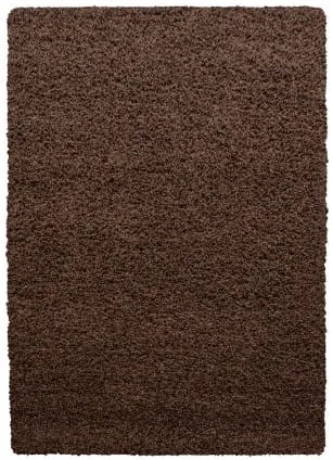 Dywan shaggy jednokolorowy brązowy 200 cm x 290 cm