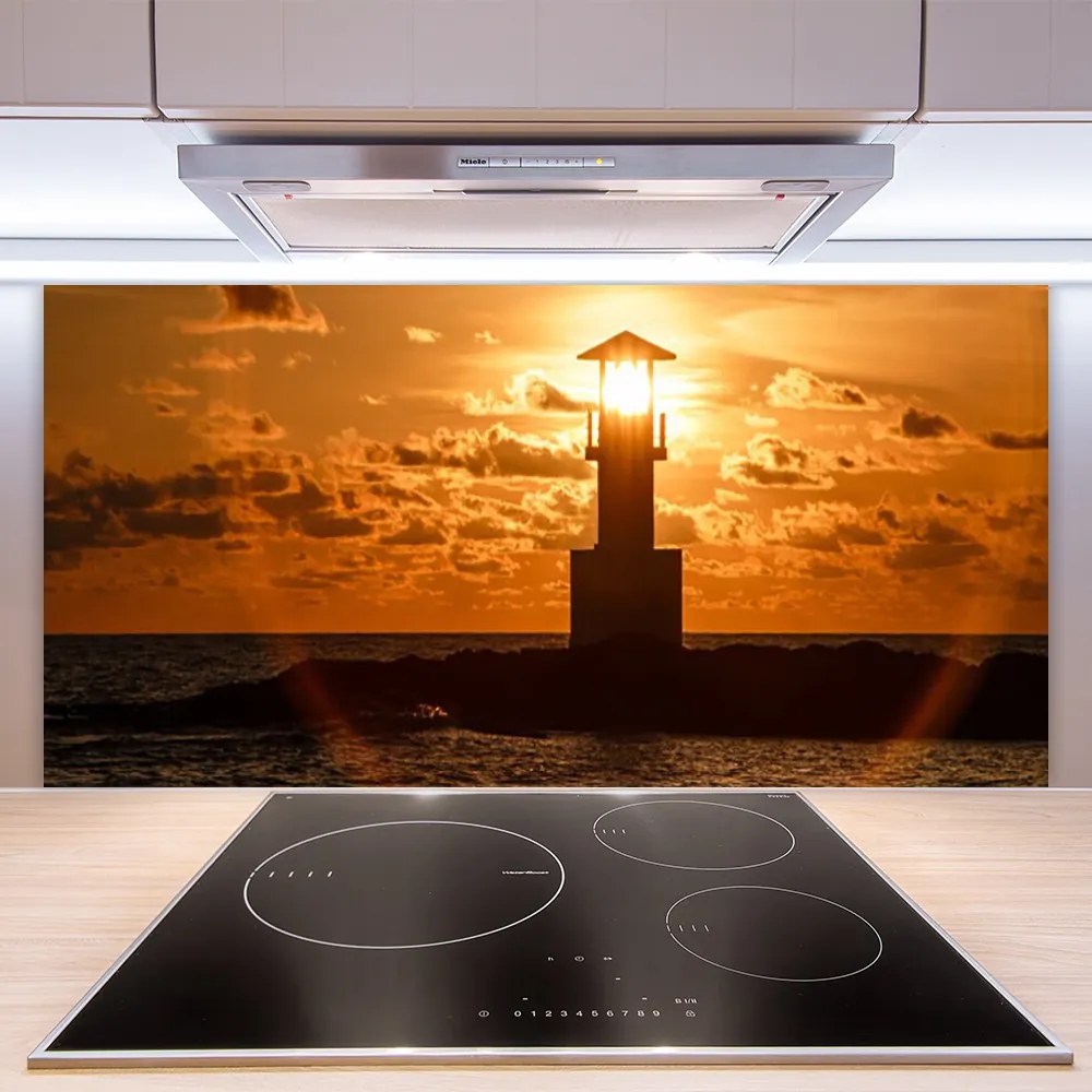 Panel nad blat kuchenny Klasyczna Latarnia O Poranku