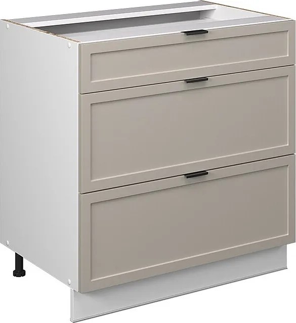 Szafka dolna do kuchni greybeige 80x60x82 fame-line