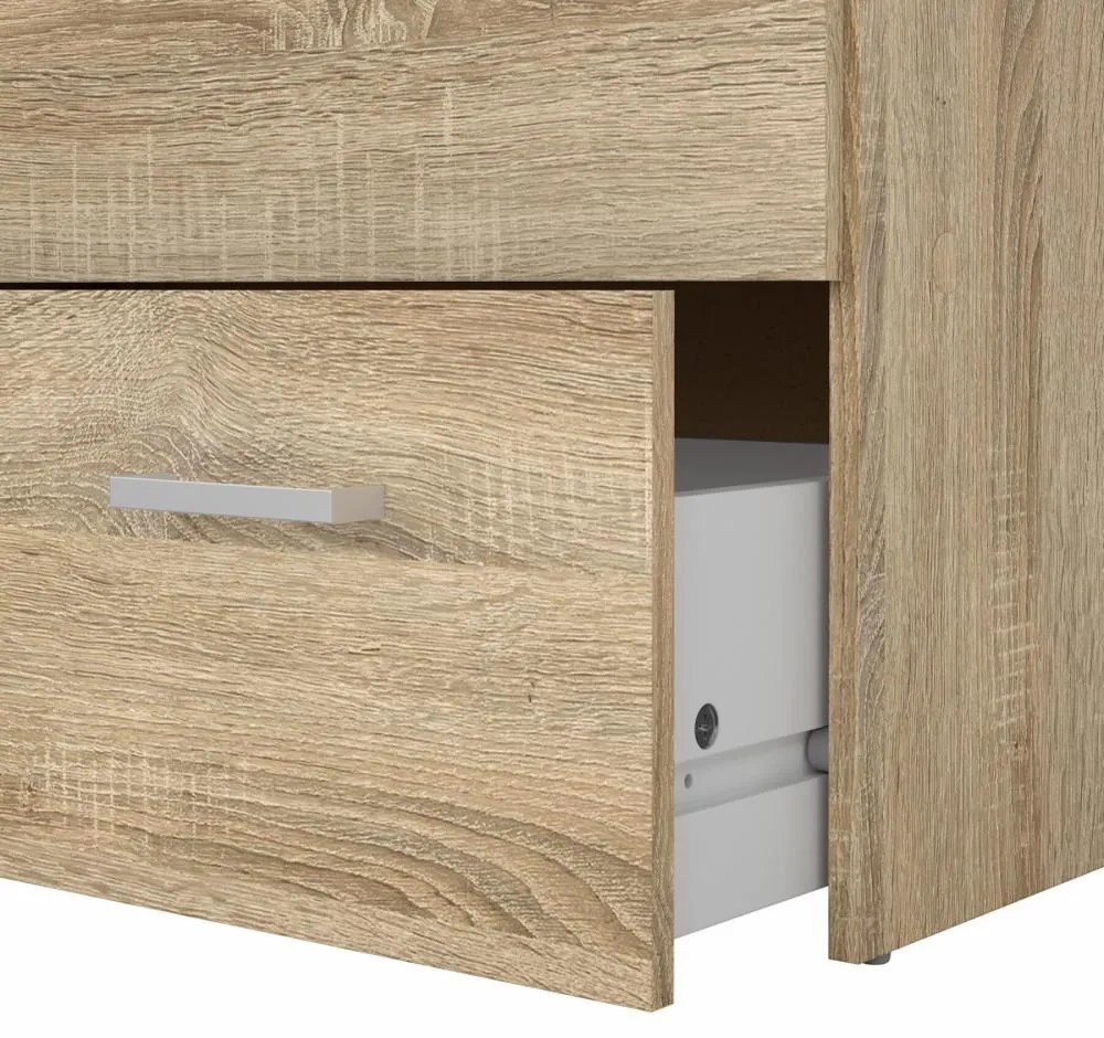 Komoda GARBO 3, dąb sonoma