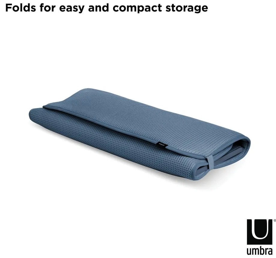 Niebieska tekstylna podkładka do naczyń 61x46 cm Udry – Umbra