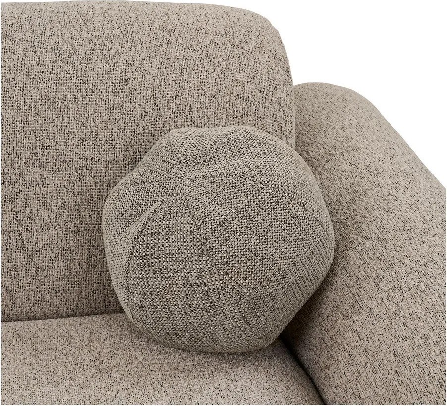 Szarobeżowy narożnik (lewostronny/z szezlongiem) Clyde – House Nordic