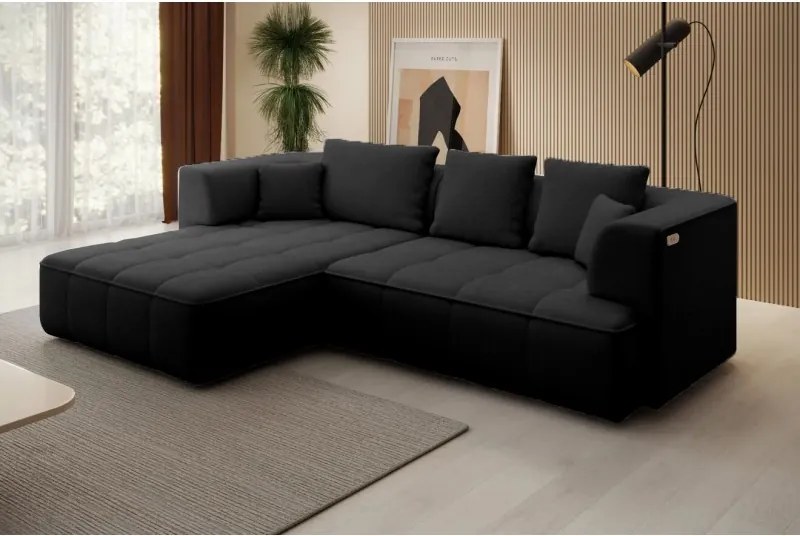 Narożnik ALBIO S z elektryczną regulacją siedziska funkcja spania WERSAL