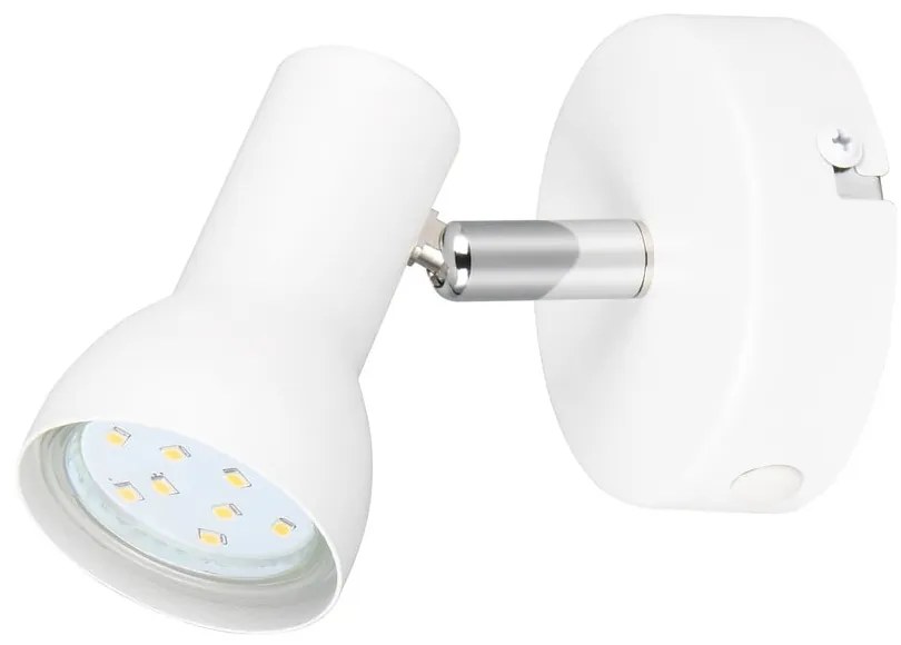 Biała lampa punktowa ø 8 cm Cantar – Reality