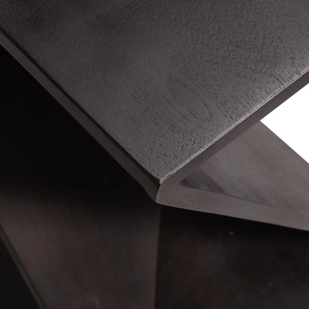 Stolik z litego drewna akacjowego 41x41 cm Ikem – WOOOD