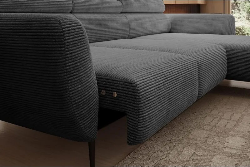 Narożnik ALISSON S/MINI z elektryczną regulacją siedziska WERSAL