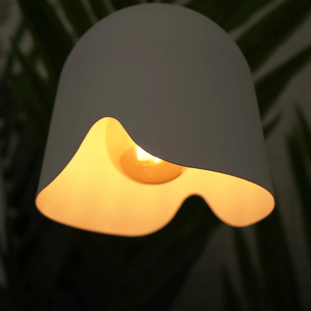 Biała lampa wisząca SULION Paris, wys. 150 cm