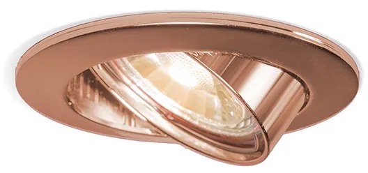 Inteligentny reflektor wpuszczany miedziany z możliwością przechylania, z Wifi GU10 - Edu