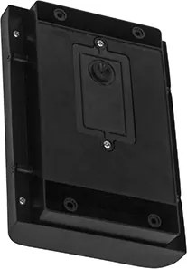 Nowoczesna lampa ścienna czarna w tym LED IP44 - Gaev