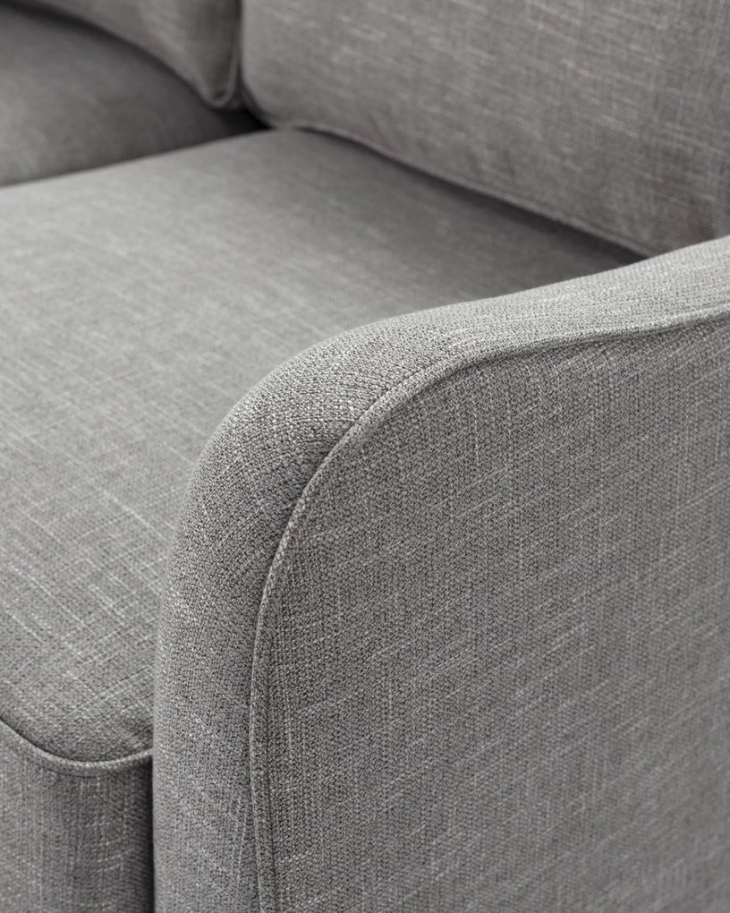 Sofa Venuste grey linen 2-os.