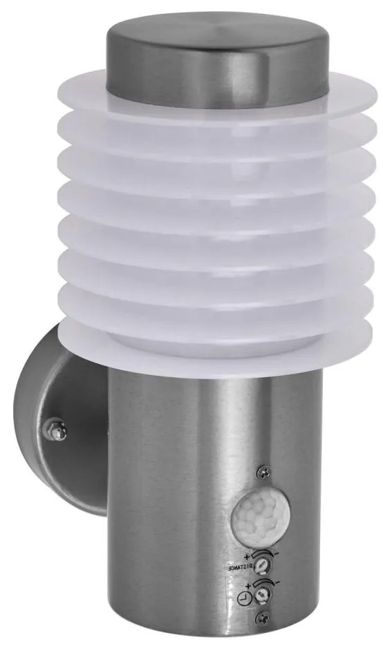 Ledvance - LED Kinkiet zewnętrzny z czujnikiem RONDO LED/9,5W/230V IP44