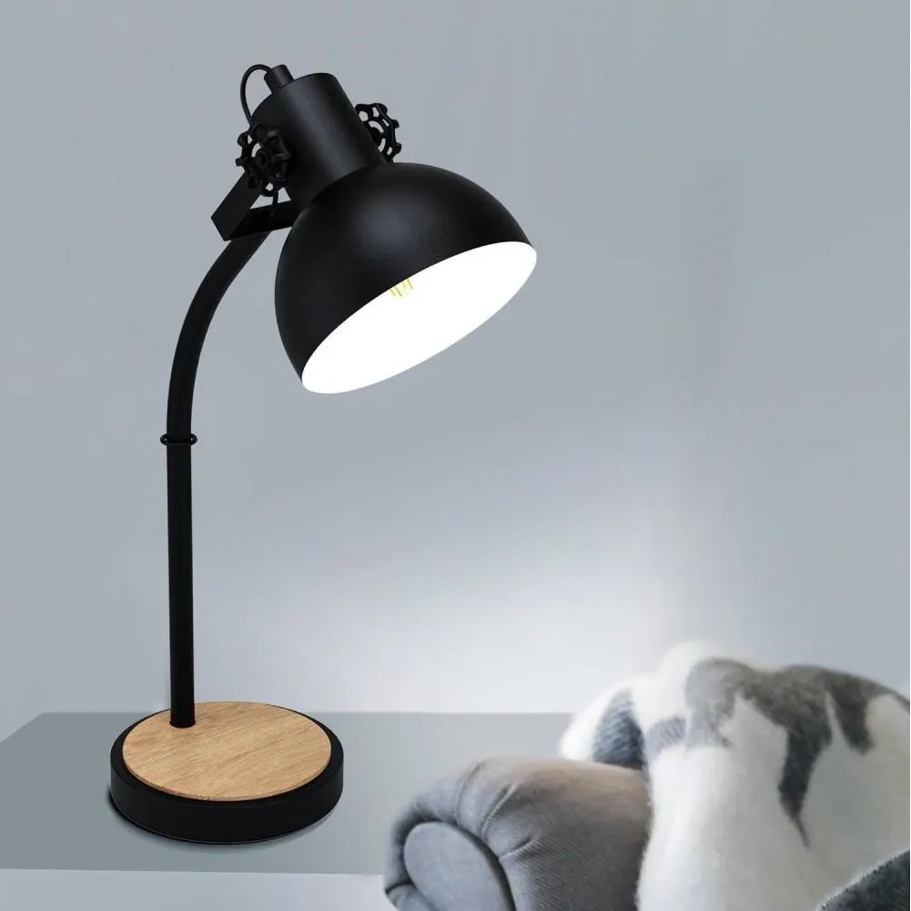 Eglo 44058 - Lampa stołowa LUBENHAM 1xE27/28W/230V
