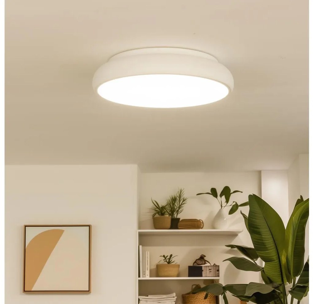 Eglo 98045 - LED RGB ściemnialna oprawa sufitowa RIODEVA-C LED/27W/230V