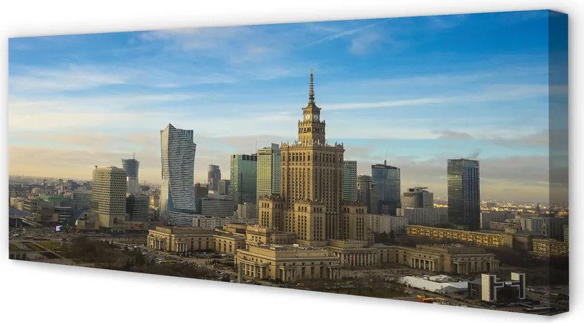 Zdjęcie na płótnie Nowoczesna Panorama Warszawy