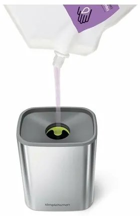 Simplehuman Dozownik mydła i płynu dezynfekującego Pulse 473 ml, stal nierdzewna, L