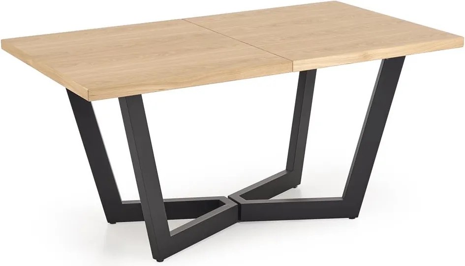 Rozkładany stół w stylu industrialnym Massive 2 Halmar dąb naturalny