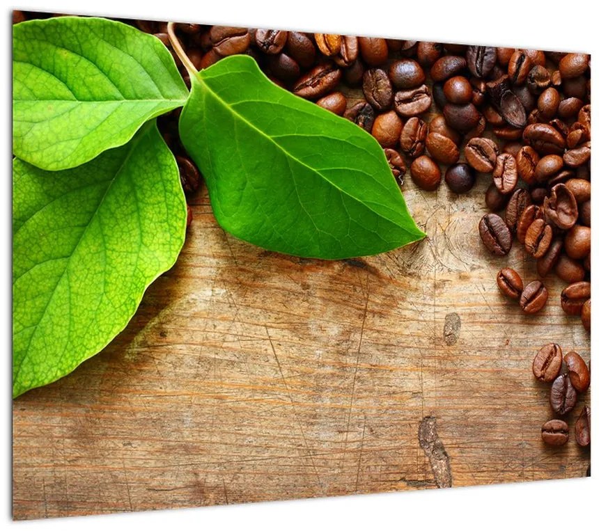 Obraz na szkle - Kawa (70x50 cm)
