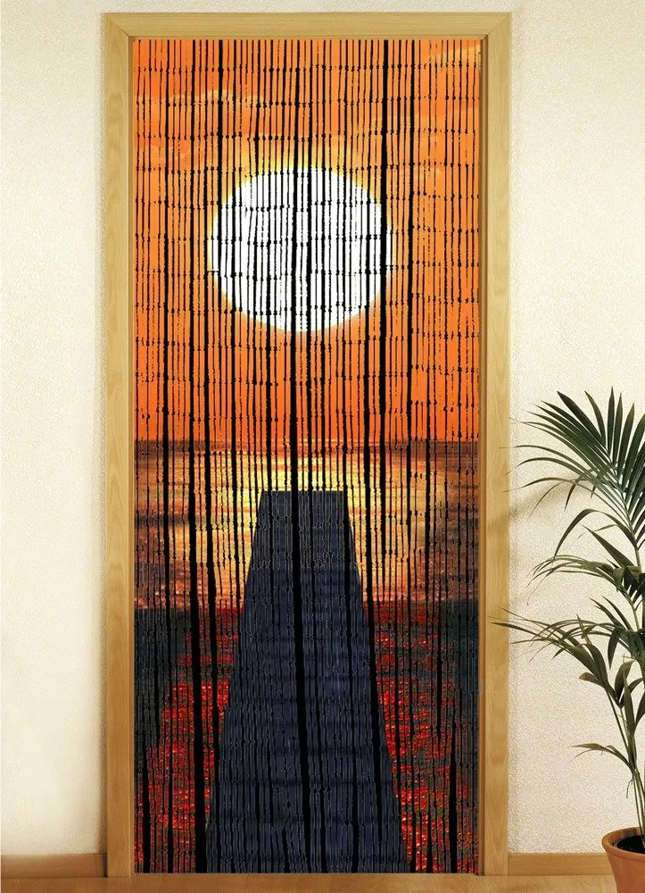 Zasłona bambusowa 90x200 cm