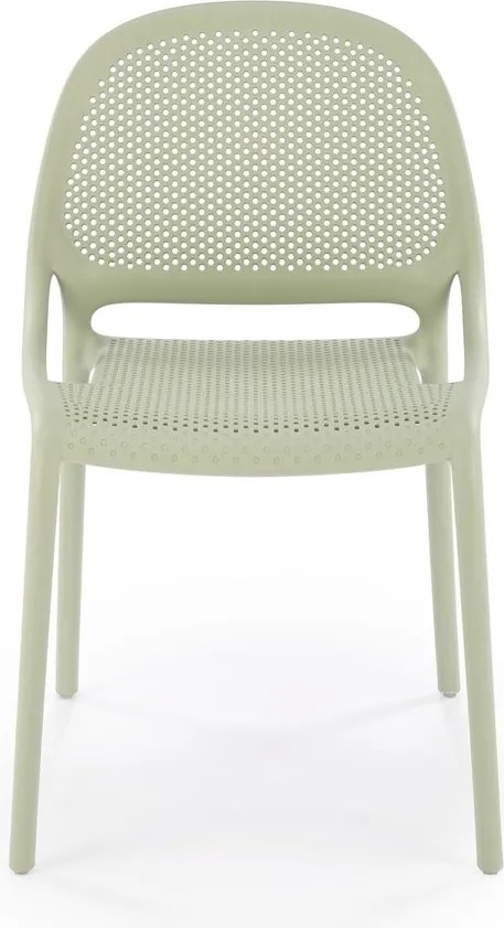 Sztaplowane krzesło kawiarniane K532 Halmar z polipropylenu