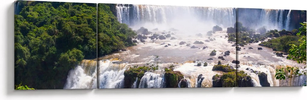 Obraz wodospadu Iguassu (170x50 cm)