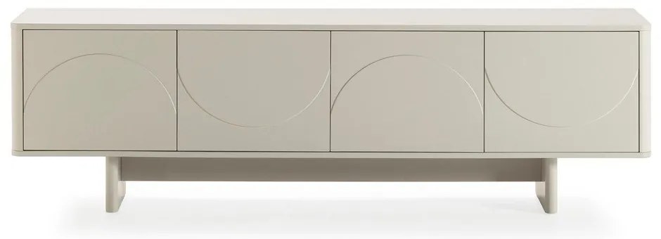 Kremowa szafka pod TV 180x55x40 cm Solei – MOME