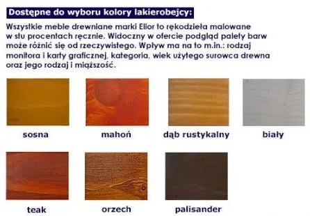Ławka ogrodowa bez oparcia 150cm 7 kolorów P6-M25