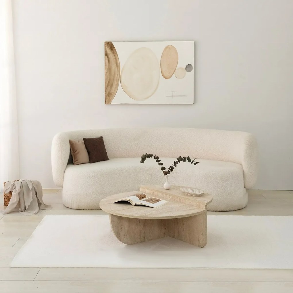 Stolik konferencyjny Podium Travertine