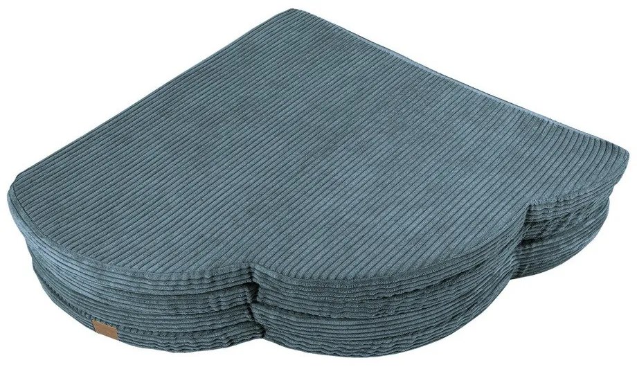 Turkusowa mata do zabawy dla dzieci 160x160 cm – Meowbaby