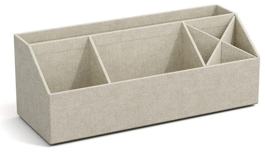 Kartonowy organizer na artykuły papiernicze Elisa Canvas Paper Laminate – Bigso