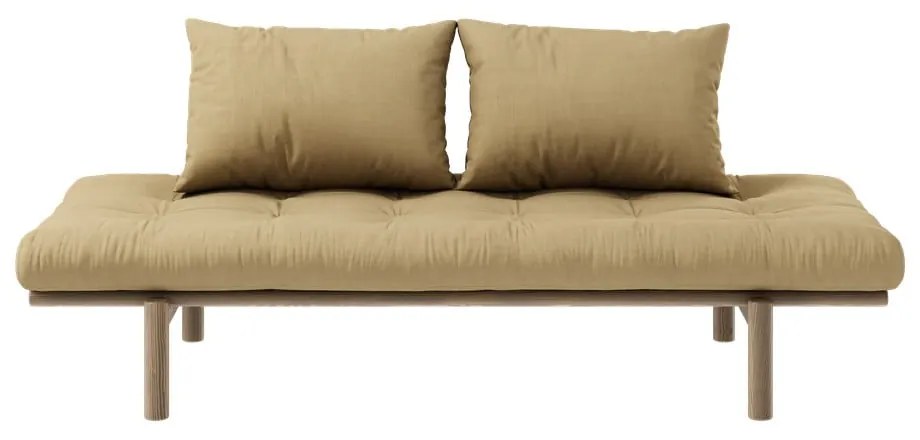Żółta sofa 200 cm Pace – Karup Design