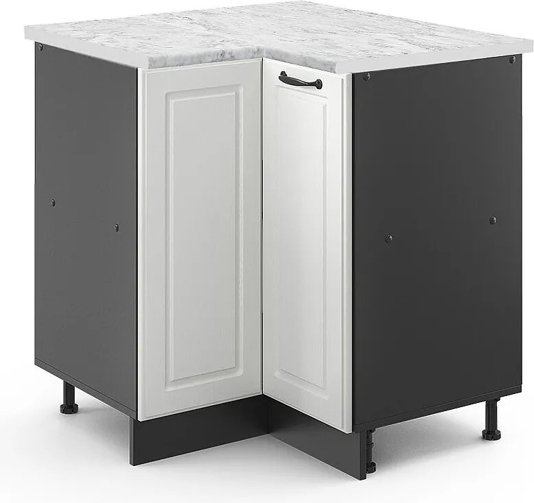 Szafka narożna biały domek wiejski 75.6x60x81.6 r-line